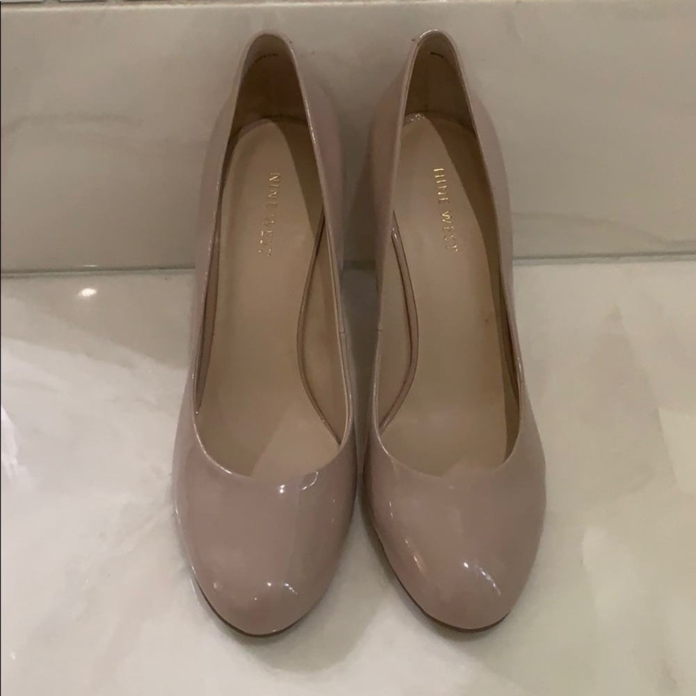 Nine West Nude Pumps